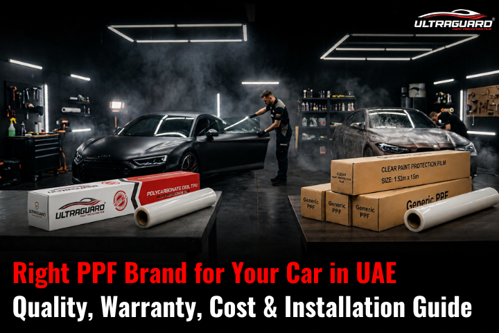 How to Choose the Right PPF Brand for Your Car in UAE